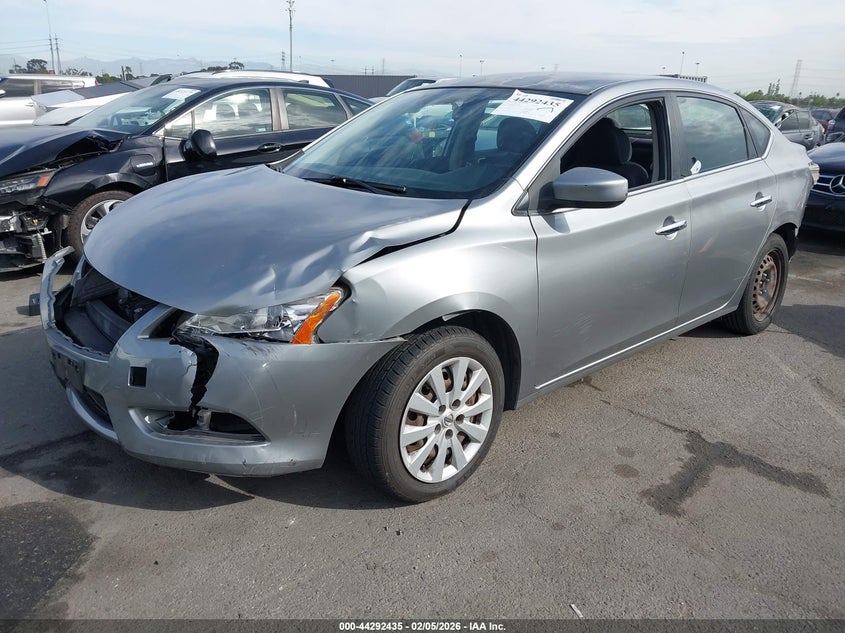 2014 Nissan Sentra S 3N1AB7AP5EY235500 photo 1