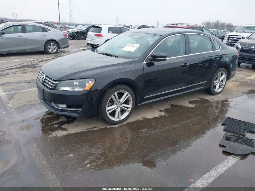 2014 Volkswagen Passat 2.0L Tdi Se