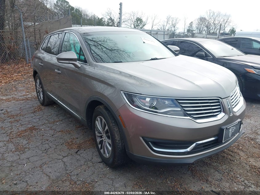 2016 Lincoln Mkx Select
