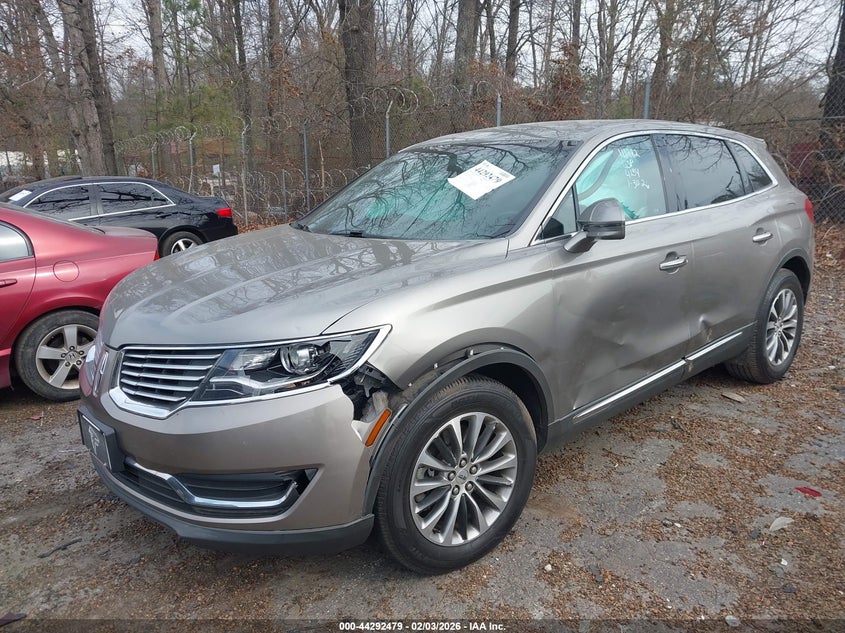 2016 Lincoln Mkx Select