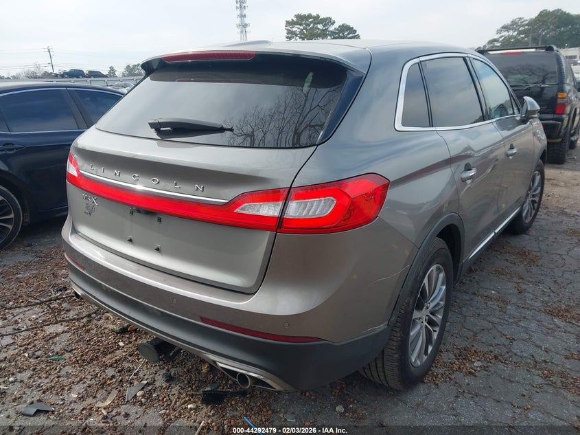 2016 Lincoln Mkx Select