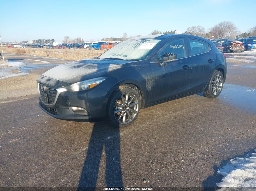 Vin: 3mzbn1l37jm266987, lot: 44788874, mazda mazda3 touring 20182