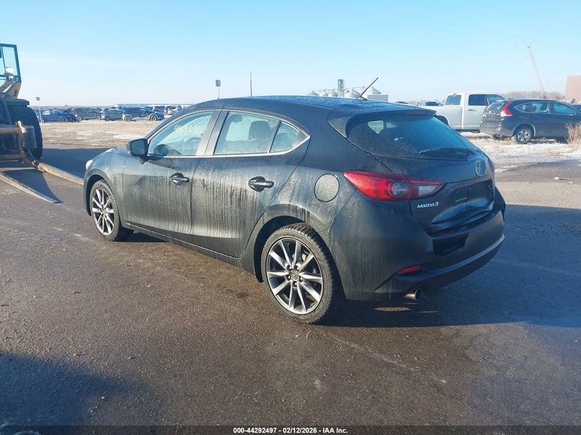 Vin: 3mzbn1l37jm266987, lot: 44788874, mazda mazda3 touring 20183