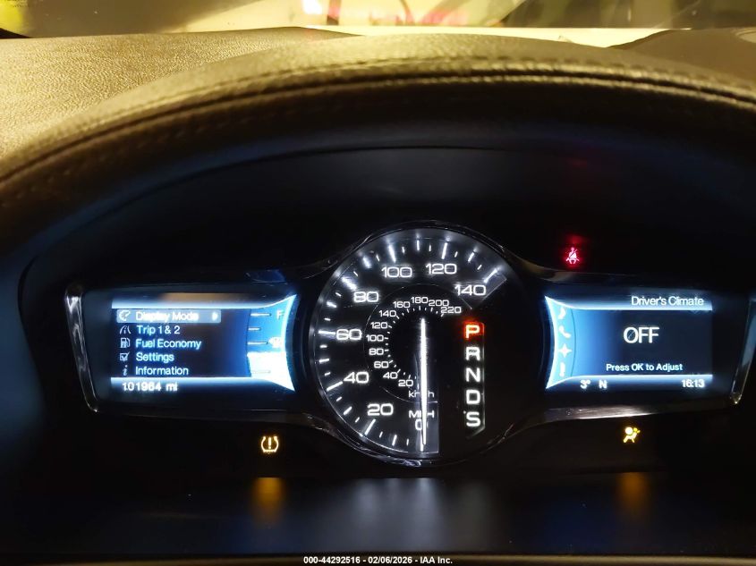 2013 Lincoln Mkx VIN: 2LMDJ8JK1DBL31980 Lot: 44292516