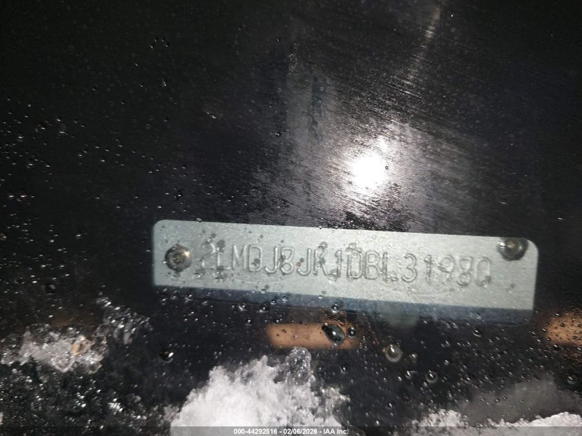 2013 Lincoln Mkx VIN: 2LMDJ8JK1DBL31980 Lot: 44292516