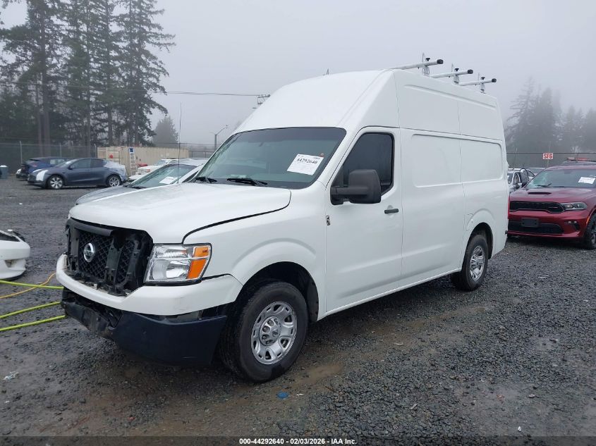 2019 Nissan Nv Cargo Nv2500 Hd Sv V6