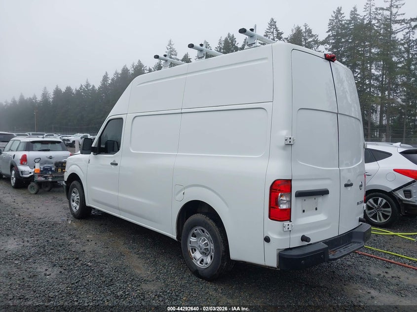 2019 Nissan Nv Cargo Nv2500 Hd Sv V6