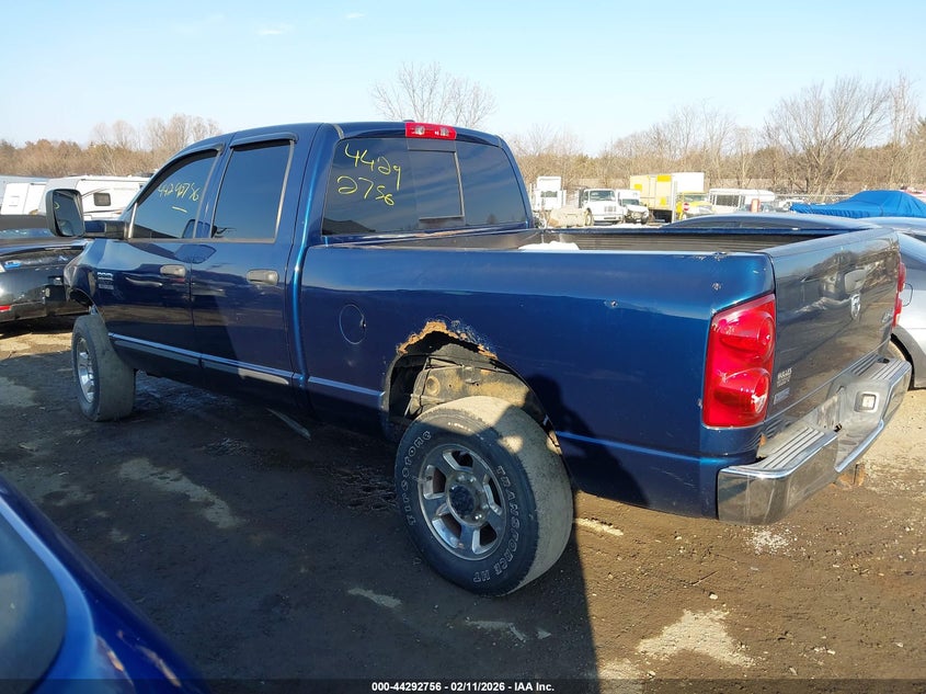2007 Dodge Ram 2500 Slt/Trx4 Off Road/Sport/Power Wagon