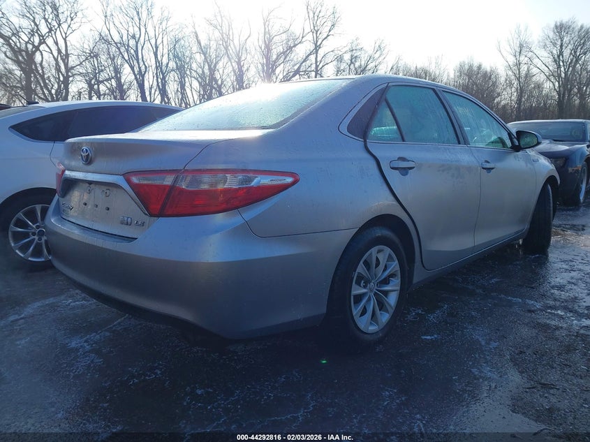 2016 Toyota Camry Hybrid Le