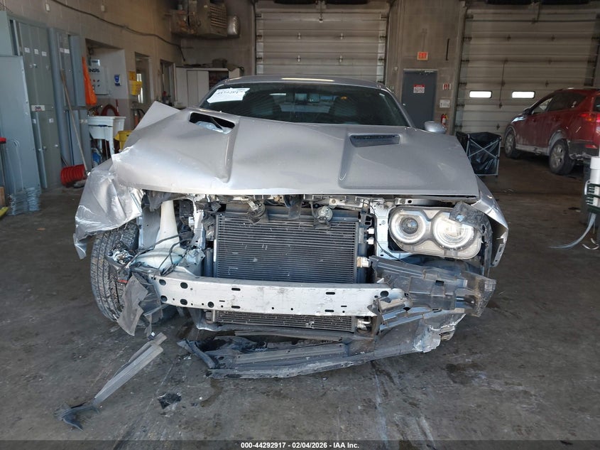 2017 Dodge Challenger 3.6 Gt silver Lot 111044292917 Vin 2C3CDZGG1HH615032