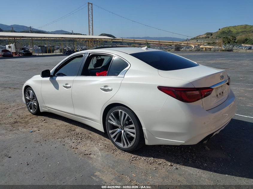 2021 Infiniti Q50 Sensory