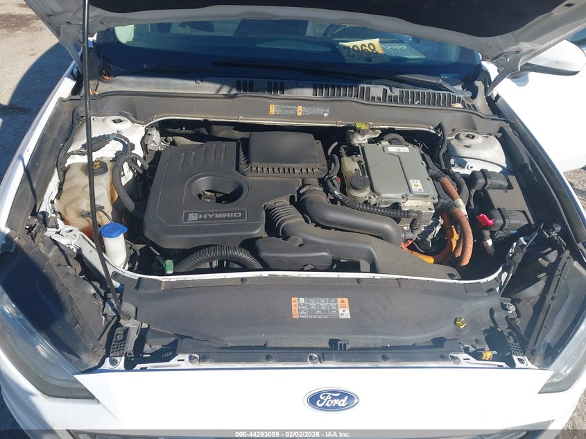 VIN 3FA6P0LU5JR110702 2018 FORD FUSION HYBRID SE