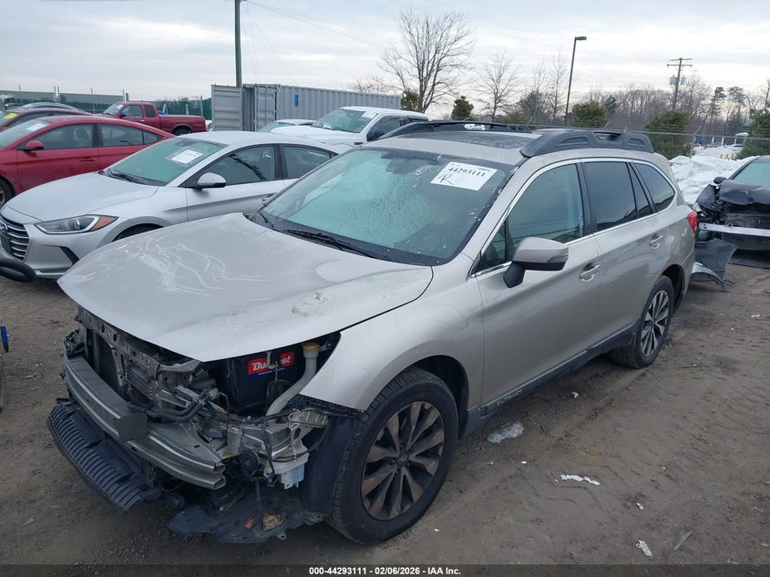 2016 Subaru Outback 2.5I Limited