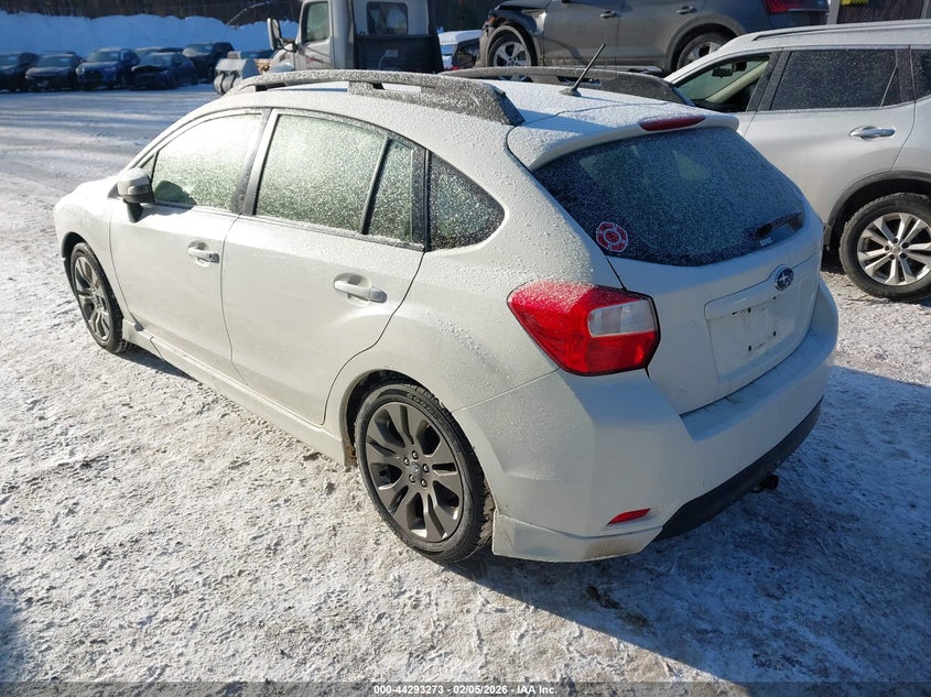 2015 Subaru Impreza 2.0I Sport Premium