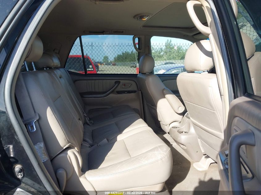 2007 Toyota Sequoia Limited V8 VIN: 5TDZT38A67S296615 Lot: 44293317