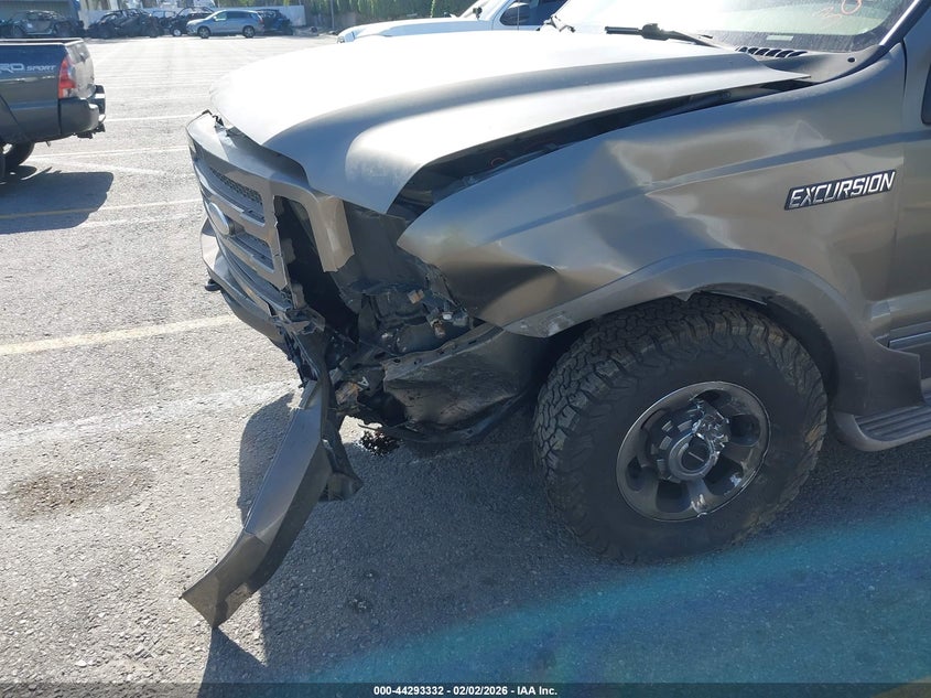 2005 Ford Excursion Limited VIN: 1FMSU43P85EA23061 Lot: 44293332