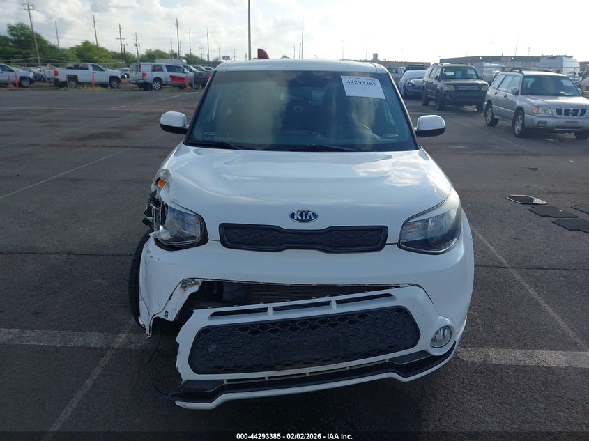 2016 Kia Soul + VIN: KNDJP3A52G7349643 Lot: 44293385