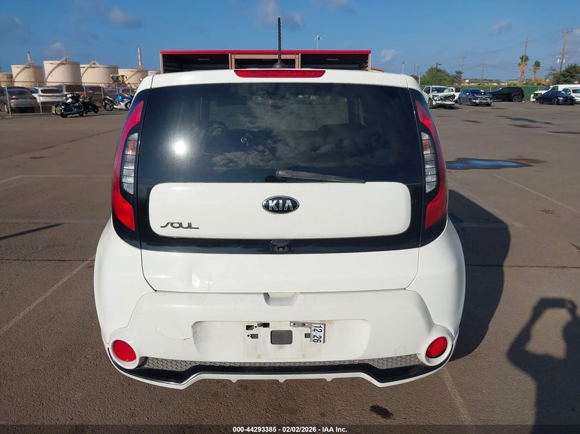 2016 Kia Soul + VIN: KNDJP3A52G7349643 Lot: 44293385