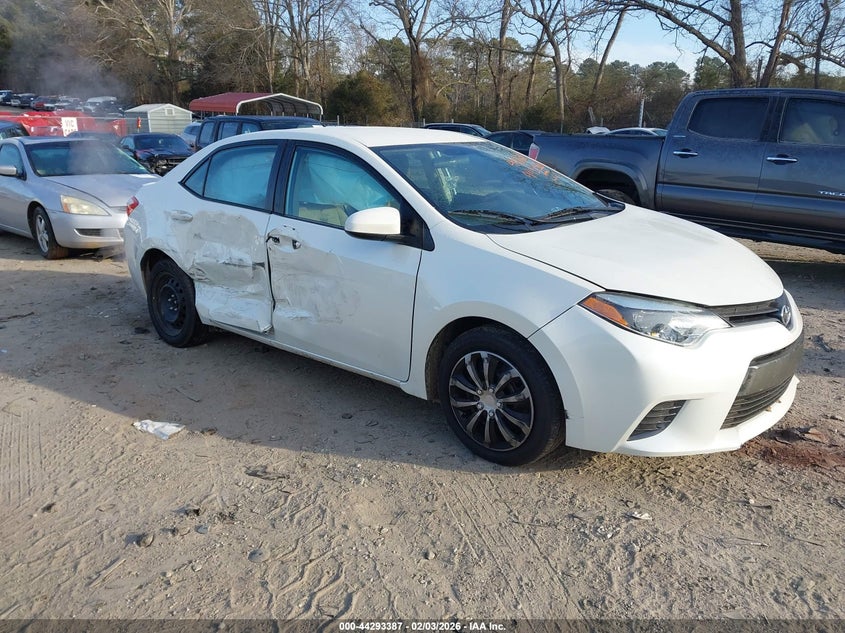 2016 Toyota Corolla Le Eco