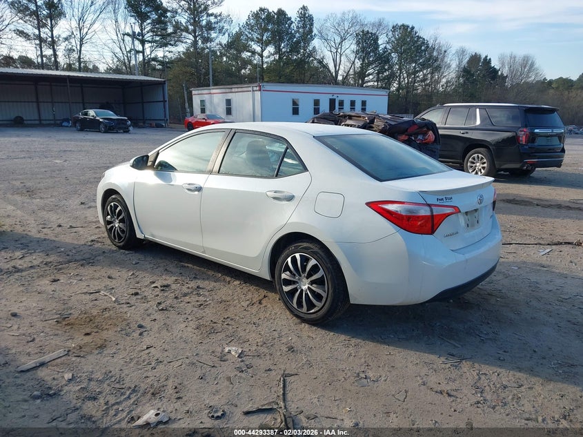 2016 Toyota Corolla Le Eco