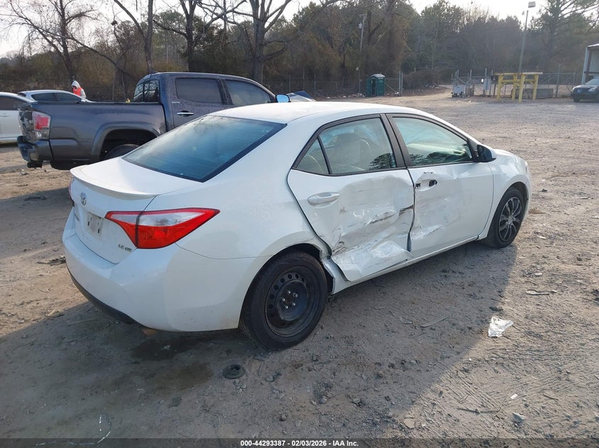 2016 Toyota Corolla Le Eco