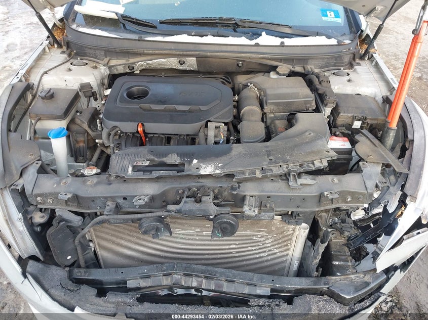 2017 Hyundai Sonata 2.4 Se grey Lot 111044293454 Vin 5NPE24AF4HH444247