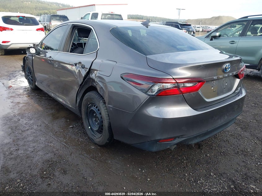 2022 Toyota Camry Le Hybrid