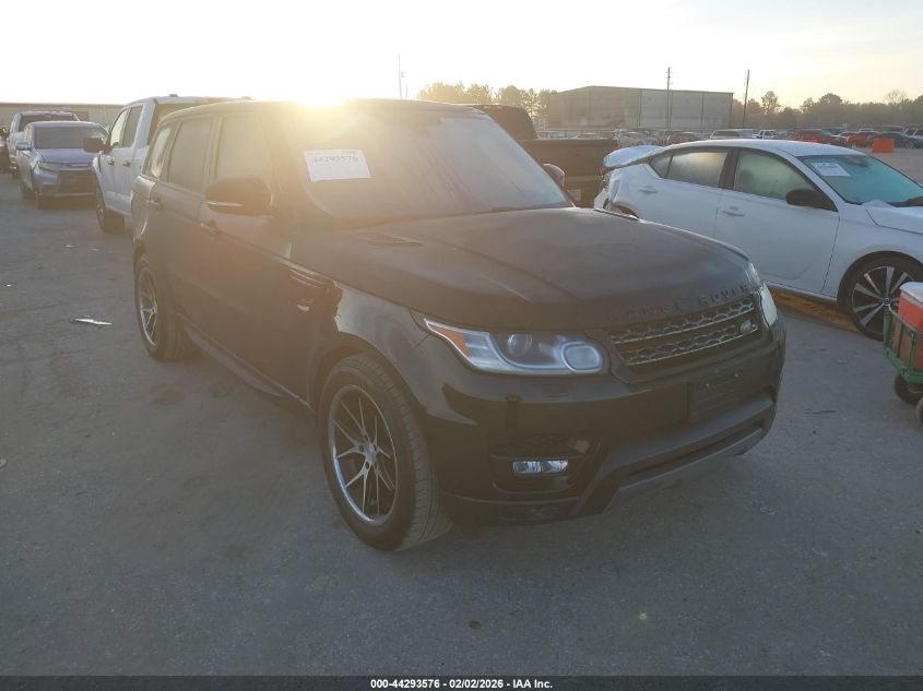 2016 Land Rover Range Rover Sport 3.0L V6 Turbocharged Diesel Se Td6