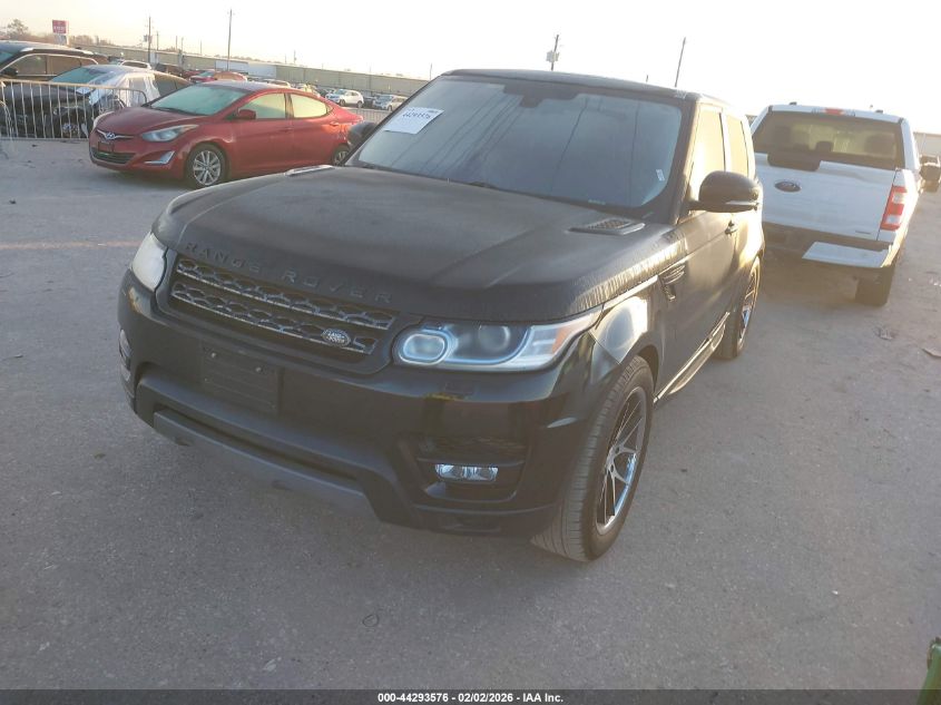 2016 Land Rover Range Rover Sport 3.0L V6 Turbocharged Diesel Se Td6