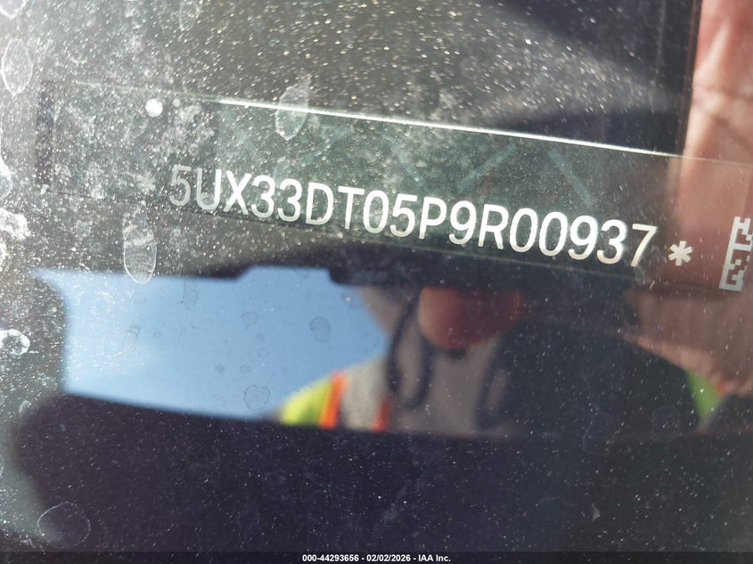 2023 BMW X4 xDrive30I VIN: 5UX33DT05P9R00937 Lot: 44293656