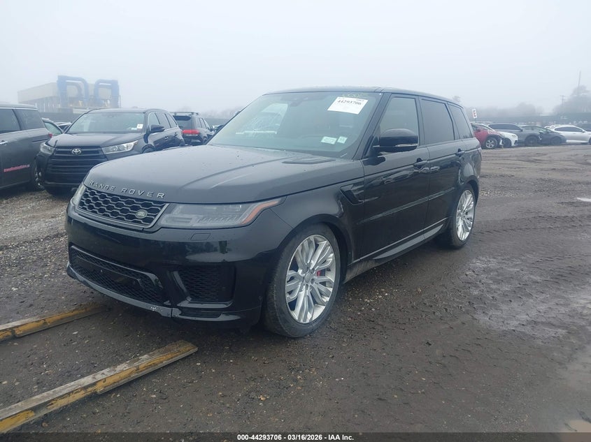 Vin: salwr2re5ja196886, lot: 44790083, land rover range rover sport supercharged/supercharged dynamic 20182