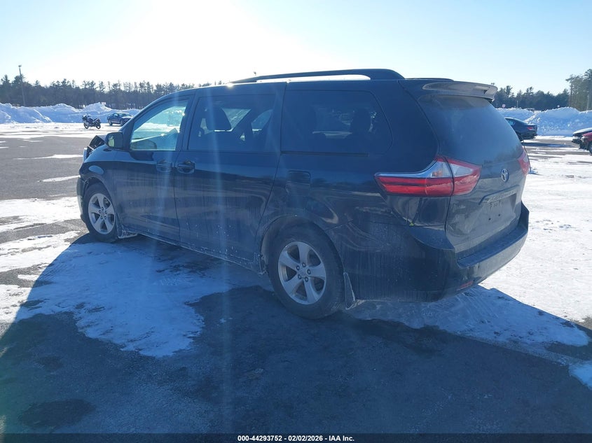 2017 TOYOTA SIENNA VAN 3.5L V-6 DI, DOHC, VVT, 296HP