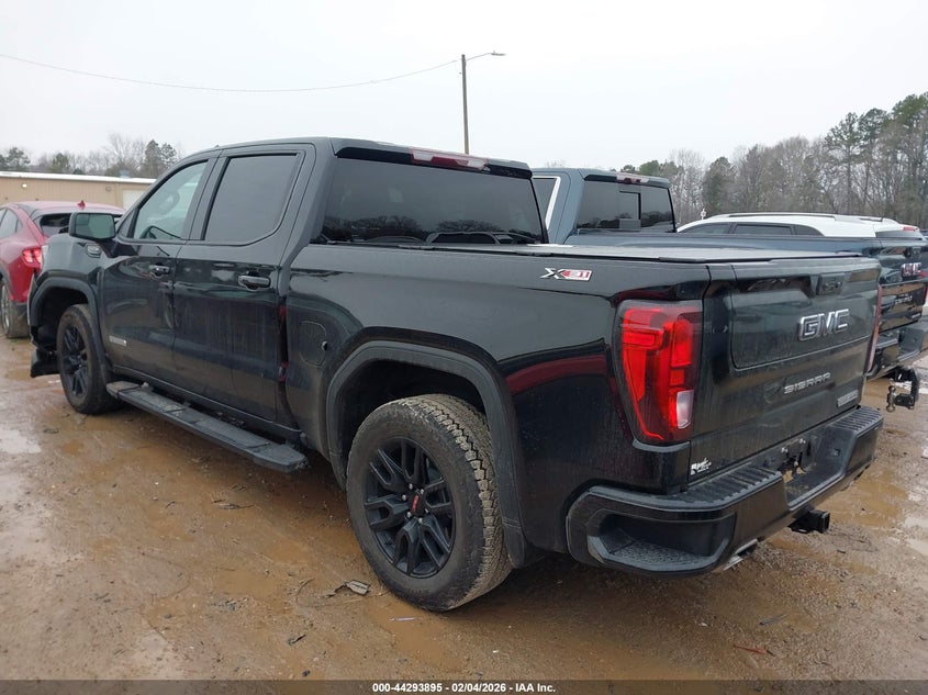 2024 GMC Sierra 1500 4Wd Short Box Elevation With 3Sb