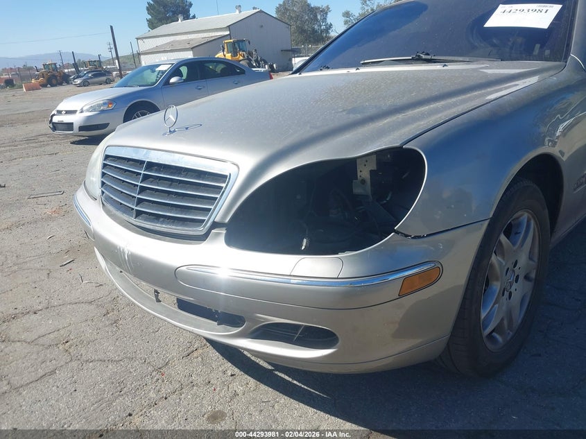 2003 Mercedes-Benz S 500 VIN: WDBNG75J83A346497 Lot: 44293981