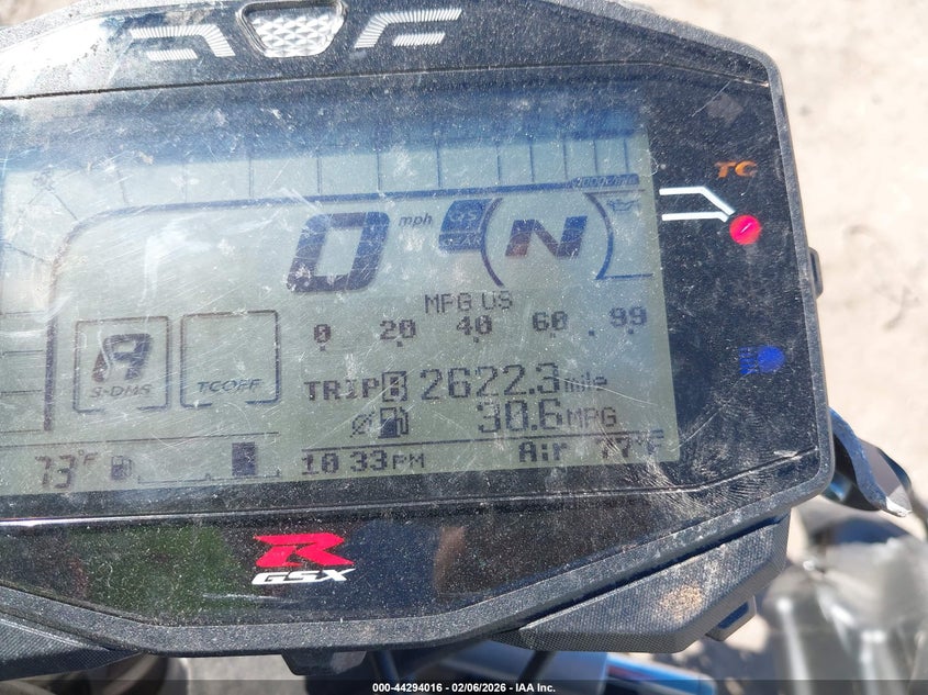 2025 Suzuki Gsx-R1000 VIN: JS1DM11B8S7100329 Lot: 44294016