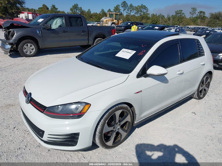 2016 Volkswagen Golf Gti Se 4-Door