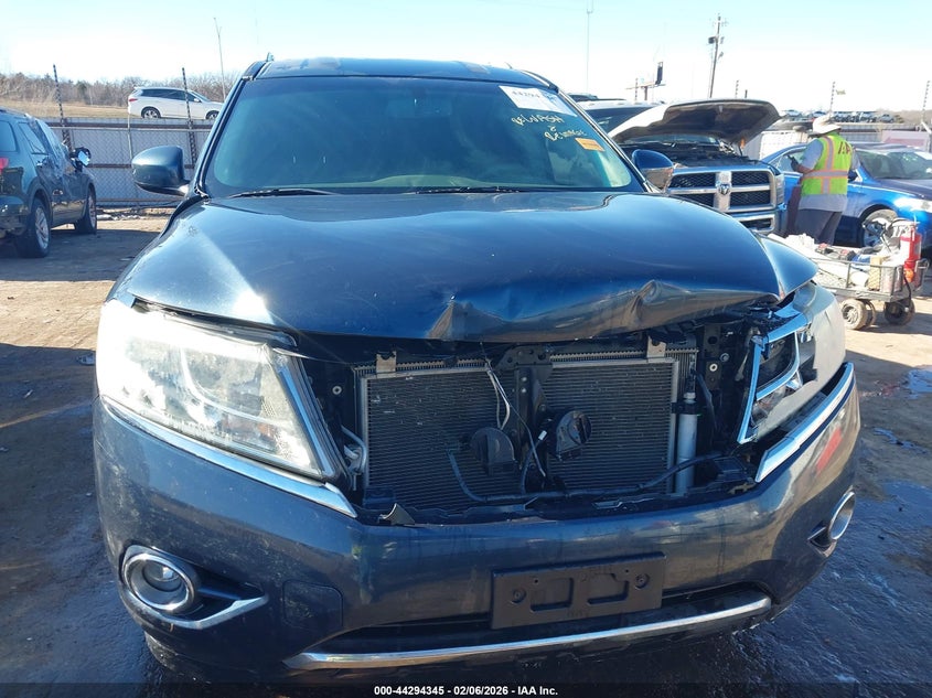 2015 Nissan Pathfinder Sv VIN: 5N1AR2MN4FC683870 Lot: 44294345