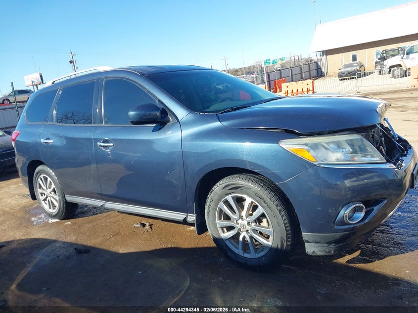 2015 Nissan Pathfinder Sv VIN: 5N1AR2MN4FC683870 Lot: 44294345