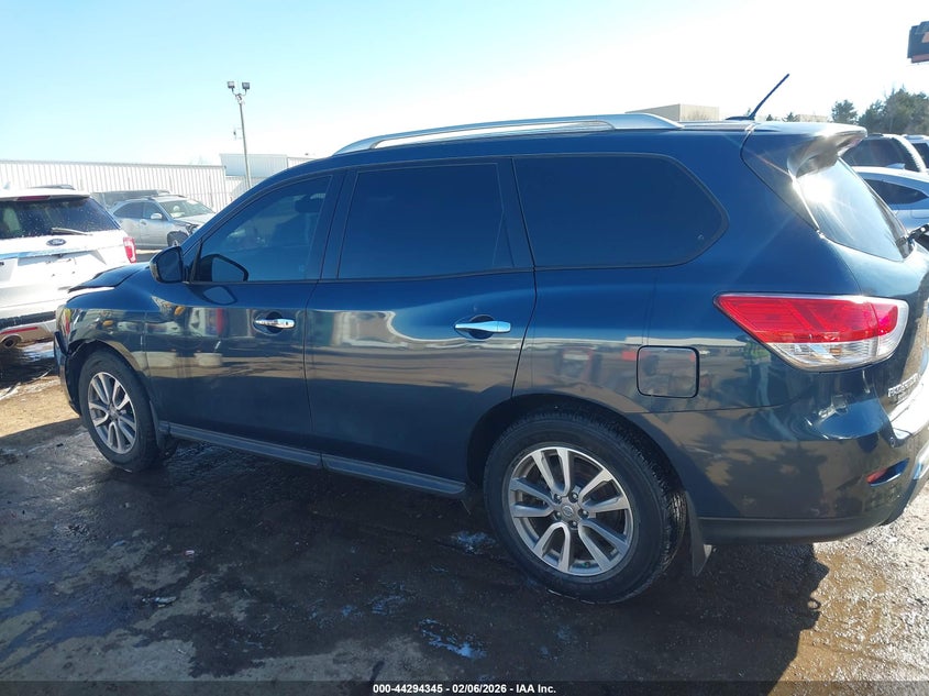 2015 Nissan Pathfinder Sv VIN: 5N1AR2MN4FC683870 Lot: 44294345