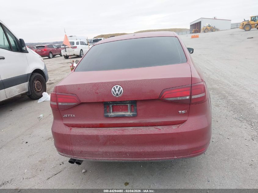 2017 Volkswagen Jetta 1.4T S VIN: 3VW2B7AJ8HM283546 Lot: 44294460