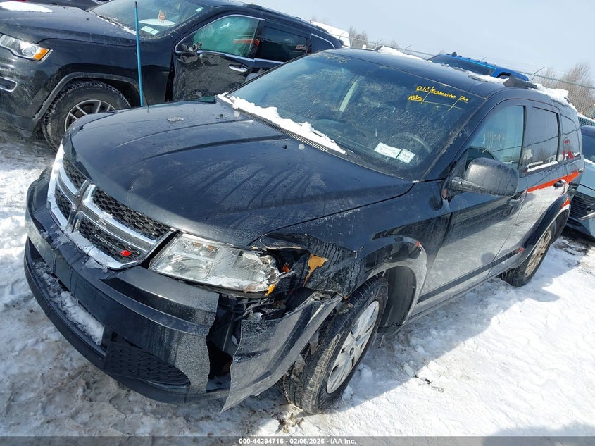 VIN 3C4PDCAB7HT675802 2017 DODGE JOURNEY SE