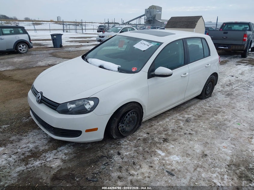 2011 Volkswagen Golf 2.5L 4-Door