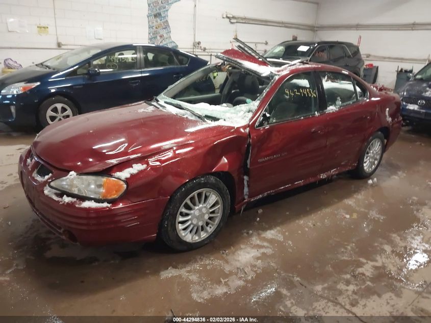2001 Pontiac Grand Am Se1
