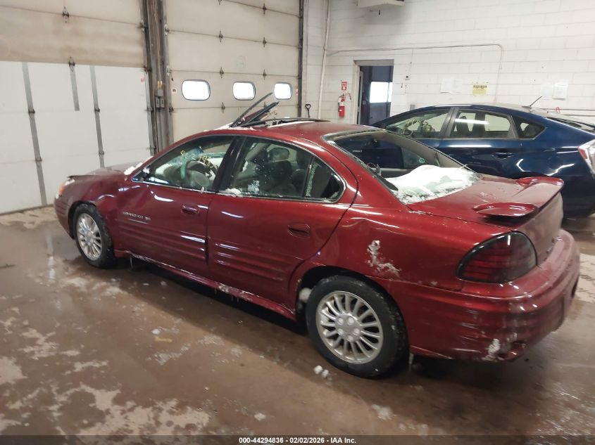 2001 Pontiac Grand Am Se1
