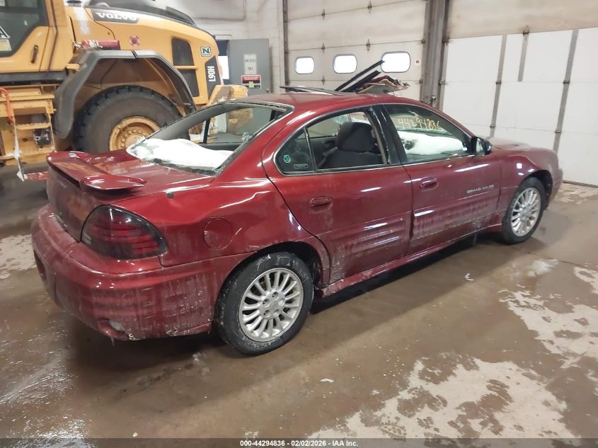 2001 Pontiac Grand Am Se1