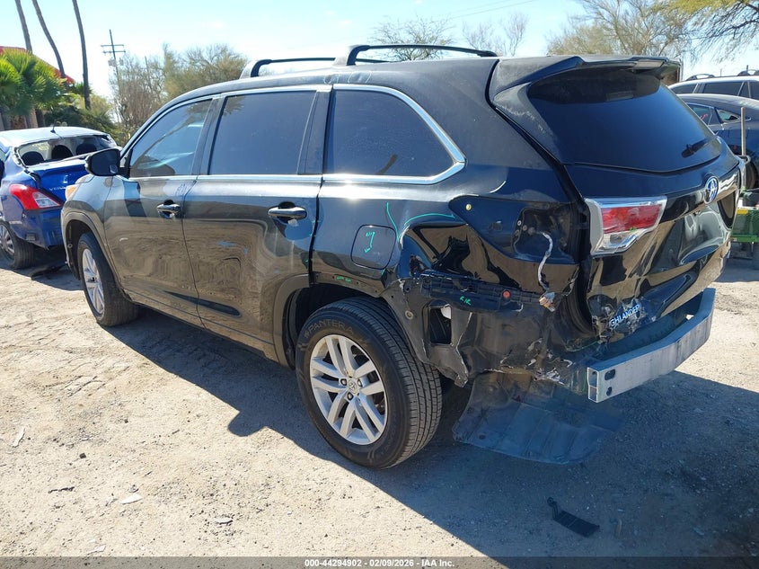 2015 Toyota Highlander Le