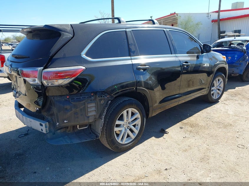 2015 Toyota Highlander Le