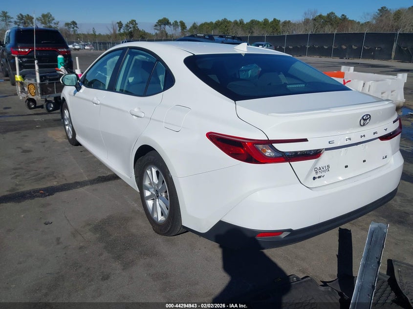 2025 Toyota Camry Le