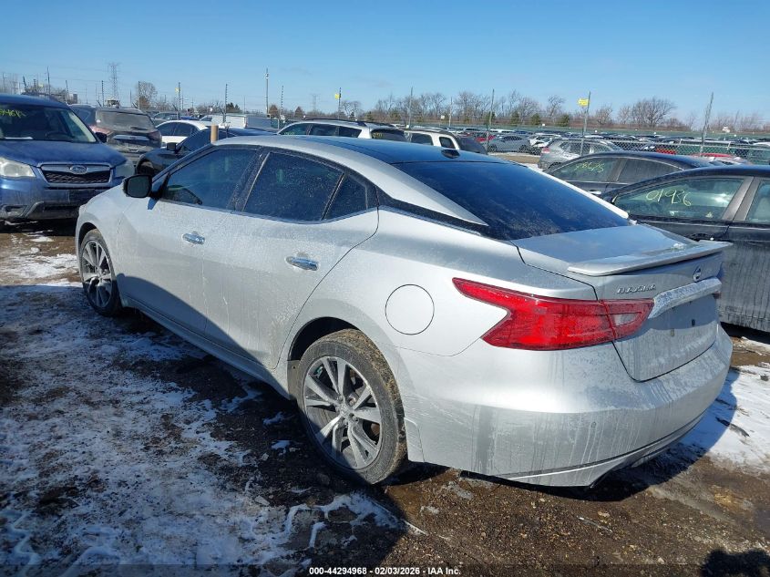 2016 Nissan Maxima 3.5 Platinum
