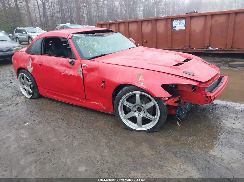 JHMAP1147YT003736 2000 Honda S2000 auction photo 1